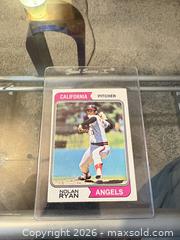 MaxSold Auction: Nolan Ryan 1974 Topps (likely) #20 California/Angels Baseball Card - Maple Ridge (British Columbia, Canada) PARTNER MANAGED Reseller Online Auction - Blanshard