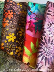 MaxSold Auction: Quilting Cotton Batik-Style Fabric, 8 Half-Yard Pieces - Maple Ridge (British Columbia, Canada) PARTNER MANAGED Reseller Online Auction - Blanshard