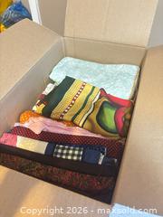 MaxSold Auction: Quilting Cotton Fabric Lot – Assorted Sizes - Maple Ridge (British Columbia, Canada) PARTNER MANAGED Reseller Online Auction - Blanshard