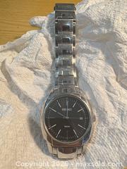 MaxSold Auction: Seiko Quartz Watch 7N42-0CR0 Black Dial 50M (NM) - Maple Ridge (British Columbia, Canada) PARTNER MANAGED Reseller Online Auction - Blanshard