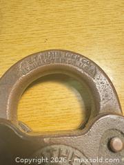 MaxSold Auction: Southern Pacific / American Lock Co. Railroad Padlock - Maple Ridge (British Columbia, Canada) PARTNER MANAGED Reseller Online Auction - Blanshard