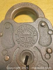 MaxSold Auction: Southern Pacific / American Lock Co. Railroad Padlock - Maple Ridge (British Columbia, Canada) PARTNER MANAGED Reseller Online Auction - Blanshard