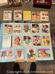 MaxSold Auction: Vintage 1970s Baseball Card Lot (Topps Chewing Gum, 250 - 300 Cards) - Maple Ridge (British Columbia, Canada) PARTNER MANAGED Reseller Online Auction - Blanshard
