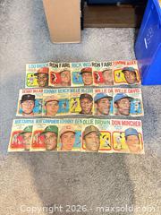 MaxSold Auction: Vintage Fold-Out Baseball Player Poster Lot, 1960s–70s - Maple Ridge (British Columbia, Canada) PARTNER MANAGED Reseller Online Auction - Blanshard
