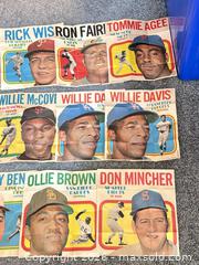 MaxSold Auction: Vintage Fold-Out Baseball Player Poster Lot, 1960s–70s - Maple Ridge (British Columbia, Canada) PARTNER MANAGED Reseller Online Auction - Blanshard