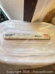 MaxSold Auction: White 100% Polyester Fleece Bolt, 115 cm Wide - Maple Ridge (British Columbia, Canada) PARTNER MANAGED Reseller Online Auction - Blanshard