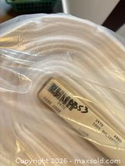 MaxSold Auction: White 100% Polyester Fleece Bolt, 115 cm Wide - Maple Ridge (British Columbia, Canada) PARTNER MANAGED Reseller Online Auction - Blanshard