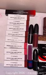 MaxSold Auction: Lot of Approximately 20 MAC Lipsticks/Lip Balms + 2 Coconut Balms -sc - Maple Ridge (British Columbia, Canada) PARTNER MANAGED Reseller Online Auction - Blanshard