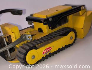 MaxSold Auction: 1960s pressed steel Tonka No. 534 Trencher Backhoe, NICE - Ottawa (Ontario, Canada) SELLER MANAGED Downsizing Online Auction - Armstrong