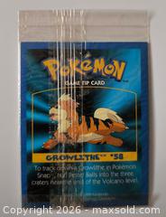 MaxSold Auction: 2 sealed game tip Pokemon cards - Ottawa (Ontario, Canada) SELLER MANAGED Downsizing Online Auction - Armstrong