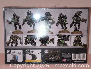MaxSold Auction: 5 miniature Warhammer Orks in box - Ottawa (Ontario, Canada) SELLER MANAGED Downsizing Online Auction - Armstrong