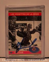 MaxSold Auction: Hand-signed Vladislav Tretiak card - Ottawa (Ontario, Canada) SELLER MANAGED Downsizing Online Auction - Armstrong
