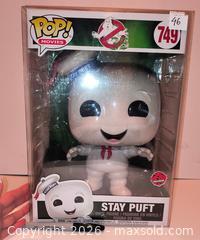 MaxSold Auction: HUGE Funko Stay Puft Ghostbusters in box - Ottawa (Ontario, Canada) SELLER MANAGED Downsizing Online Auction - Armstrong