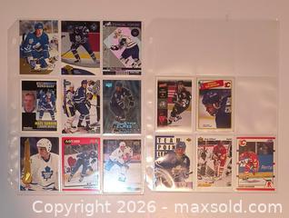 MaxSold Auction: Mats Sundin and Doug Gilmour hockey cards  - Ottawa (Ontario, Canada) SELLER MANAGED Downsizing Online Auction - Armstrong