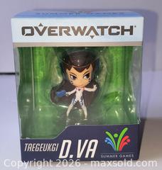 MaxSold Auction: Overwatch D.VA Taegeukgi figure in box  - Ottawa (Ontario, Canada) SELLER MANAGED Downsizing Online Auction - Armstrong