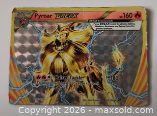 MaxSold Auction: Pyroar holo Pokemon card 24/114 - Ottawa (Ontario, Canada) SELLER MANAGED Downsizing Online Auction - Armstrong
