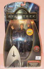 MaxSold Auction: Star Trek Warp Collection Mr. Spock figure on card - Ottawa (Ontario, Canada) SELLER MANAGED Downsizing Online Auction - Armstrong