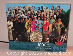 MaxSold Auction:  The Beatles Sgt. Pepper 1000-piece sealed puzzle - Ottawa (Ontario, Canada) SELLER MANAGED Downsizing Online Auction - Armstrong