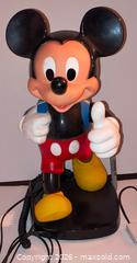 MaxSold Auction: Vintage Mickey Mouse Backpack Telephone by Tyco, 1986 - Ottawa (Ontario, Canada) SELLER MANAGED Downsizing Online Auction - Armstrong