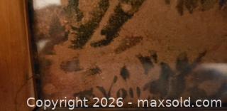 MaxSold Auction: Antique Framed Stag Chromolithograph Print, signed, sold as is - Kingston (Ontario, Canada) SELLER MANAGED Estate Sale Online Auction - Tamarac Street