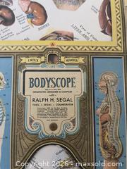 MaxSold Auction: Rare Vintage Female Anatomical Chart Bodyscope, First Edition — Ralph H. Segal Educational Wall Chart - Kingston (Ontario, Canada) SELLER MANAGED Estate Sale Online Auction - Tamarac Street