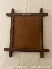 MaxSold Auction: Vintage Framed Blue Bird Cross-Stitch in Carved Wood Frame, sold as is - Kingston (Ontario, Canada) SELLER MANAGED Estate Sale Online Auction - Tamarac Street