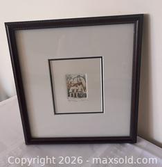 MaxSold Auction: Vintage Jacques Brousseau Colored Etching Original Print, Signed, Numbered, sold as is - Kingston (Ontario, Canada) SELLER MANAGED Estate Sale Online Auction - Tamarac Street