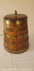 MaxSold Auction: Vintage Oak And Brass Bound Royal Navy Rum Tub - Kingston (Ontario, Canada) SELLER MANAGED Estate Sale Online Auction - Tamarac Street