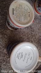 MaxSold Auction: Lot of 8 Budweiser Ceramic Beer Steins — Clydesdale Holiday Design - South Hill (Washington, USA) SELLER MANAGED Estate Sale Online Auction - 117st Ct East (CONDO)