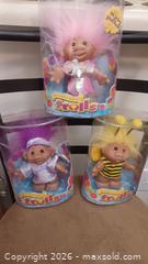 MaxSold Auction: Trolls The Original Good Luck Troll Dolls, 3 Pieces, 4–5 in - South Hill (Washington, USA) SELLER MANAGED Estate Sale Online Auction - 117st Ct East (CONDO)