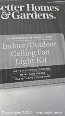 MaxSold Auction: Indoor/Outdoor Ceiling Fan Light Kit - Riverview (Florida, USA) SELLER MANAGED Downsizing Online Auction - Holly Heath Drive