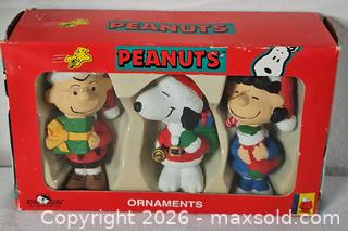 MaxSold Auction: Kurt Adler Peanuts Ornaments - Riverview (Florida, USA) SELLER MANAGED Downsizing Online Auction - Holly Heath Drive