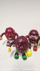 MaxSold Auction: Lot Of California Raisins Ceramic Figure - Riverview (Florida, USA) SELLER MANAGED Downsizing Online Auction - Holly Heath Drive