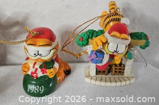 MaxSold Auction: Lot Of Vintage Garfield Ornaments - Riverview (Florida, USA) SELLER MANAGED Downsizing Online Auction - Holly Heath Drive
