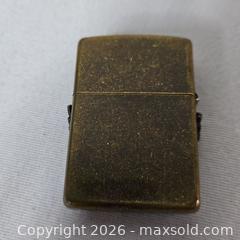 MaxSold Auction: Vintage Camel Brass Zippo - Riverview (Florida, USA) SELLER MANAGED Downsizing Online Auction - Holly Heath Drive