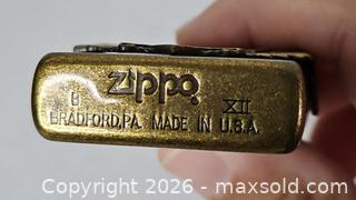 MaxSold Auction: Vintage Camel Brass Zippo - Riverview (Florida, USA) SELLER MANAGED Downsizing Online Auction - Holly Heath Drive
