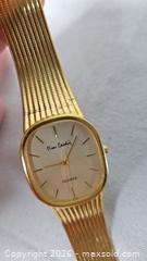 MaxSold Auction: Vintage Pierre Cardin Gold Tone Watch - Riverview (Florida, USA) SELLER MANAGED Downsizing Online Auction - Holly Heath Drive