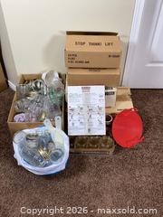MaxSold Auction: Bernardin Assorted Glass Canning Jars with Lids & Accessories - Ottawa (Ontario, Canada) PARTNER MANAGED Estate Sale Online Auction - Sunvale Way
