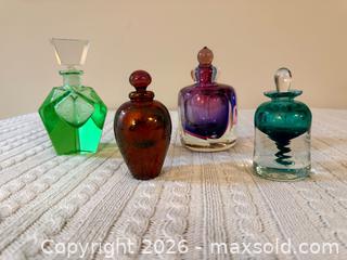 MaxSold Auction: Hand Crafted Glass Perfume Bottles - Ottawa (Ontario, Canada) SELLER MANAGED Downsizing Online Auction -  Brenda