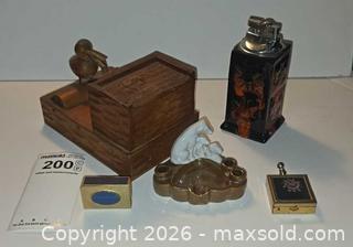 MaxSold Auction:  Cigs Dispenser Lighter Ashtray and More - Hatboro (Pennsylvania, USA) PARTNER MANAGED Estate Sale Online Auction -  Jacksonville Road