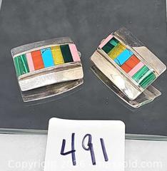 MaxSold Auction: Mathews Sterling Silver Gemstone Earrings  - Hatboro (Pennsylvania, USA) PARTNER MANAGED Estate Sale Online Auction -  Jacksonville Road