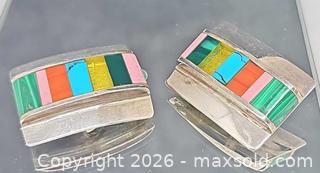 MaxSold Auction: Mathews Sterling Silver Gemstone Earrings  - Hatboro (Pennsylvania, USA) PARTNER MANAGED Estate Sale Online Auction -  Jacksonville Road