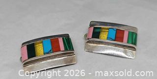 MaxSold Auction: Mathews Sterling Silver Gemstone Earrings  - Hatboro (Pennsylvania, USA) PARTNER MANAGED Estate Sale Online Auction -  Jacksonville Road