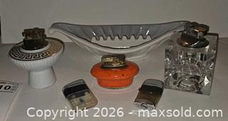 MaxSold Auction: MCM Lighters and Ashtray - Hatboro (Pennsylvania, USA) PARTNER MANAGED Estate Sale Online Auction -  Jacksonville Road