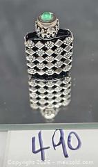 MaxSold Auction: Miniature Perfume Bottle Silver Cover Amethyst Glass  - Hatboro (Pennsylvania, USA) PARTNER MANAGED Estate Sale Online Auction -  Jacksonville Road