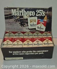 MaxSold Auction: RARE Marlboro 25's Full Display Match Boxes - Hatboro (Pennsylvania, USA) PARTNER MANAGED Estate Sale Online Auction -  Jacksonville Road