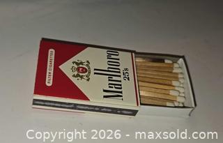 MaxSold Auction: RARE Marlboro 25's Full Display Match Boxes - Hatboro (Pennsylvania, USA) PARTNER MANAGED Estate Sale Online Auction -  Jacksonville Road
