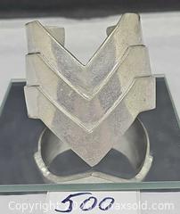 MaxSold Auction: Robin Kahn Modernist Pewter Cuff Bracelet  - Hatboro (Pennsylvania, USA) PARTNER MANAGED Estate Sale Online Auction -  Jacksonville Road