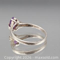 MaxSold Auction: Sterling Silver Ring Size 11 with Marquise Purple Stone - Hatboro (Pennsylvania, USA) PARTNER MANAGED Estate Sale Online Auction -  Jacksonville Road