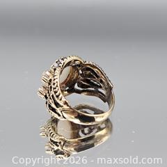 MaxSold Auction: Sterling Silver Victorian-Style Opal Cabochon Women's Ring - Hatboro (Pennsylvania, USA) PARTNER MANAGED Estate Sale Online Auction -  Jacksonville Road